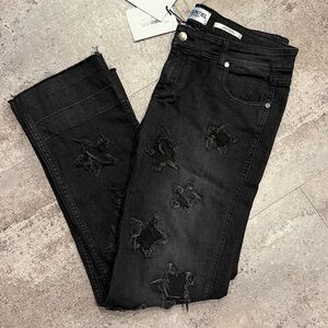 ESSENTIEL⭐️ Distressed Ankle Jeans